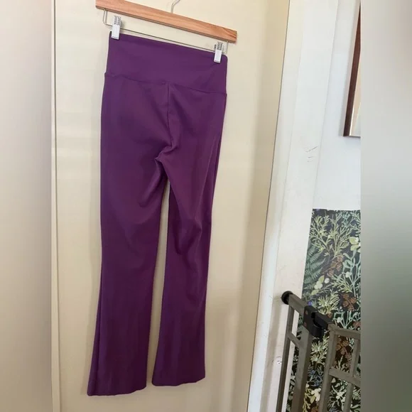 X by Gottex Deep Purple Wide Leg Leggings XS - Picture 5 of 7